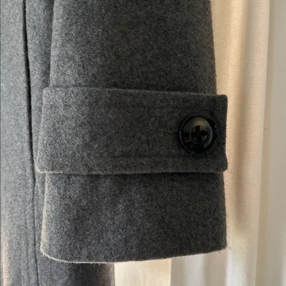 London Fog Gray Pea Coat - Picture 4 of 11
